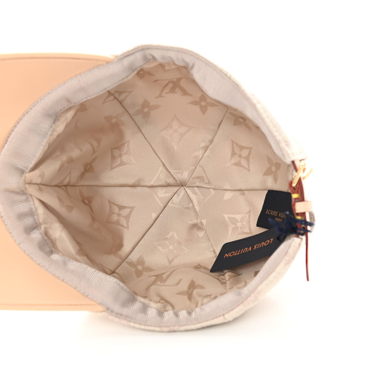 Louis Vuitton Cotton Monogram Jacquard Be My Cap M Beige 5 of 10