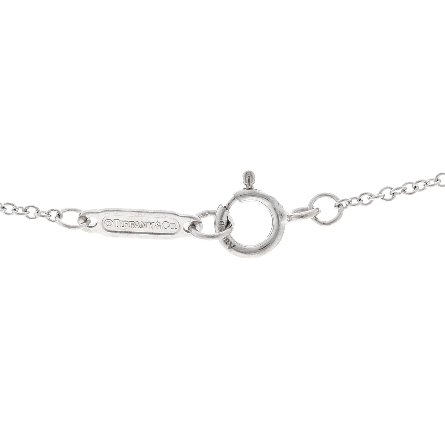 18K White Gold Chain Necklace 19.5"