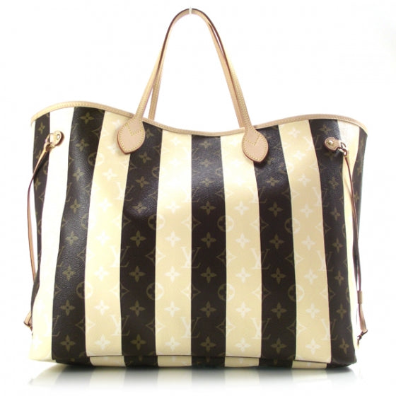 Louis Vuitton Monogram Rayures Neverfull GM 1 of 8