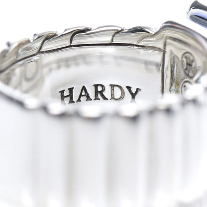 John Hardy Sterling Silver Blue Topaz Batu Bedeg Ring 55 7.25 6 of 6