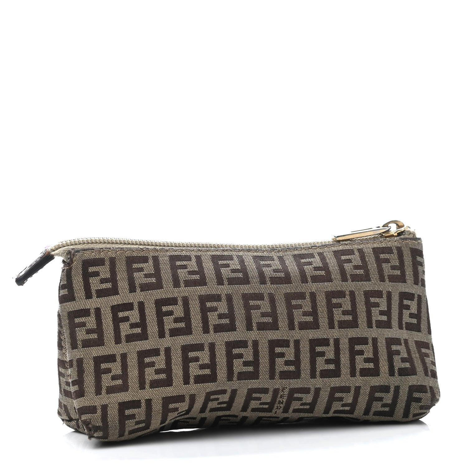 Fendi Zucchino Cosmetic Pouch Tobacco 2 of 4