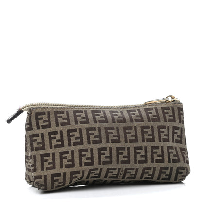 Fendi Zucchino Cosmetic Pouch Tobacco 2 of 4
