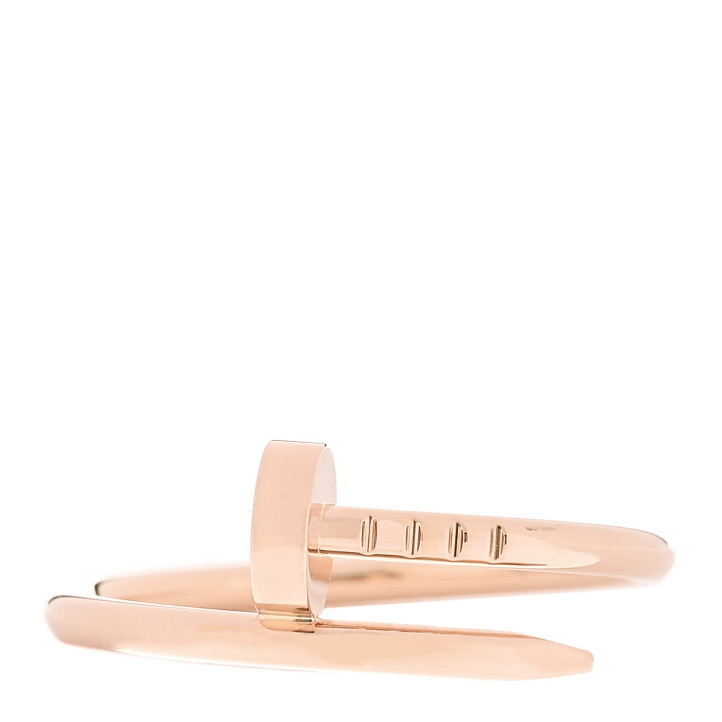 18K Pink Gold Small Juste Un Clou Ring 55 7.25