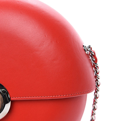 Chanel Lambskin Evening In the Air Bag Red 7 of 8