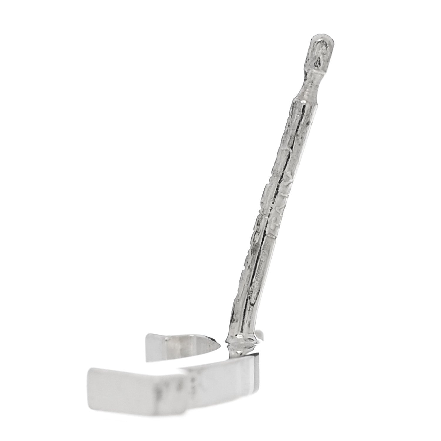 Tiffany Sterling Silver T Smile Stud Earrings 5 of 6