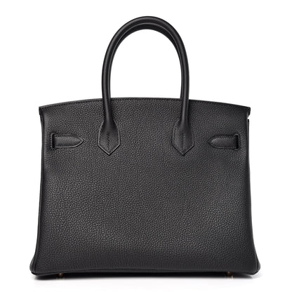 Hermes Togo Birkin 30 Black 4 of 32