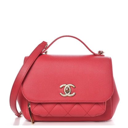 Chanel Caviar Quilted Mini Business Affinity Flap Red 1 of 8