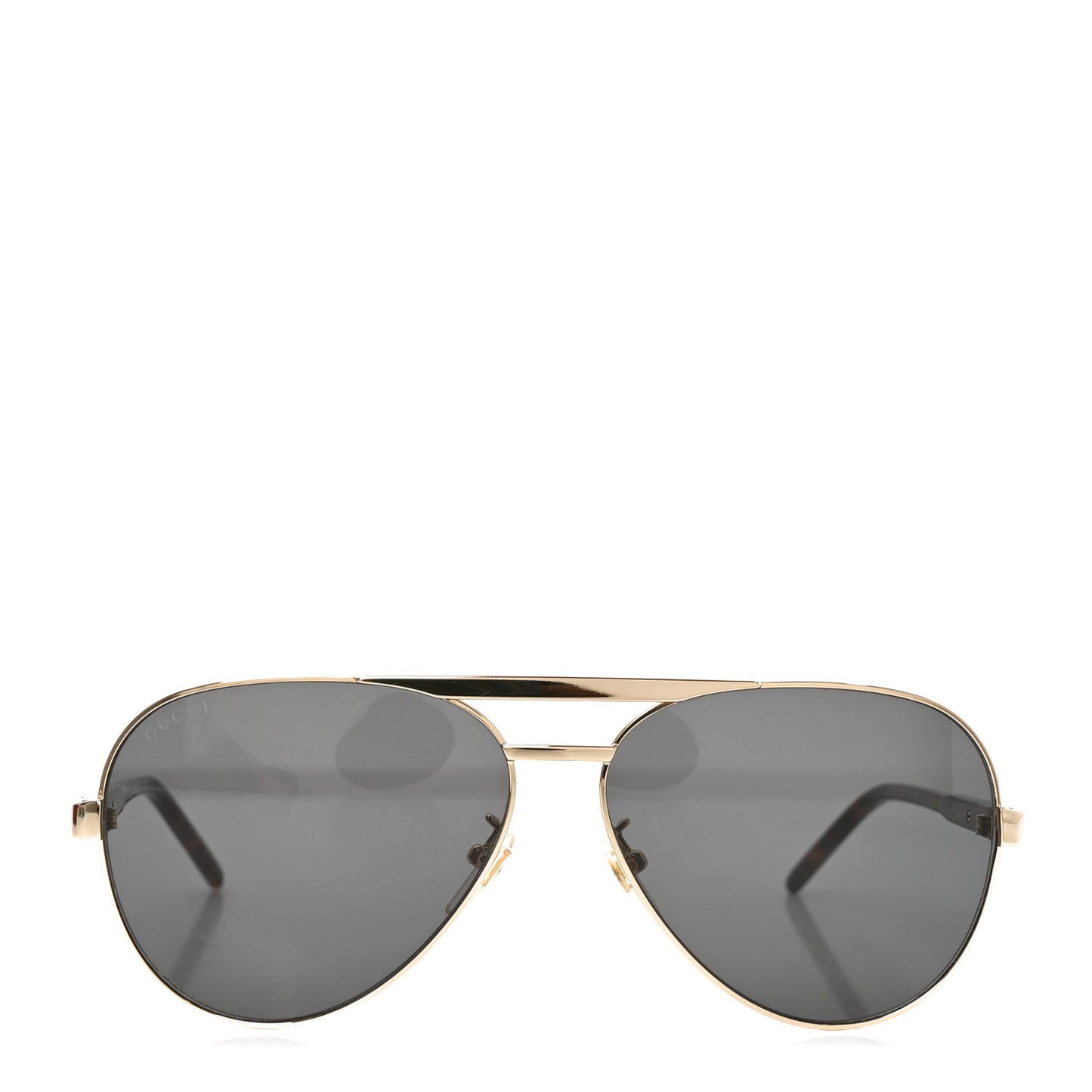 Acetate Aviator Sunglasses GG1163S Gold Tortoise