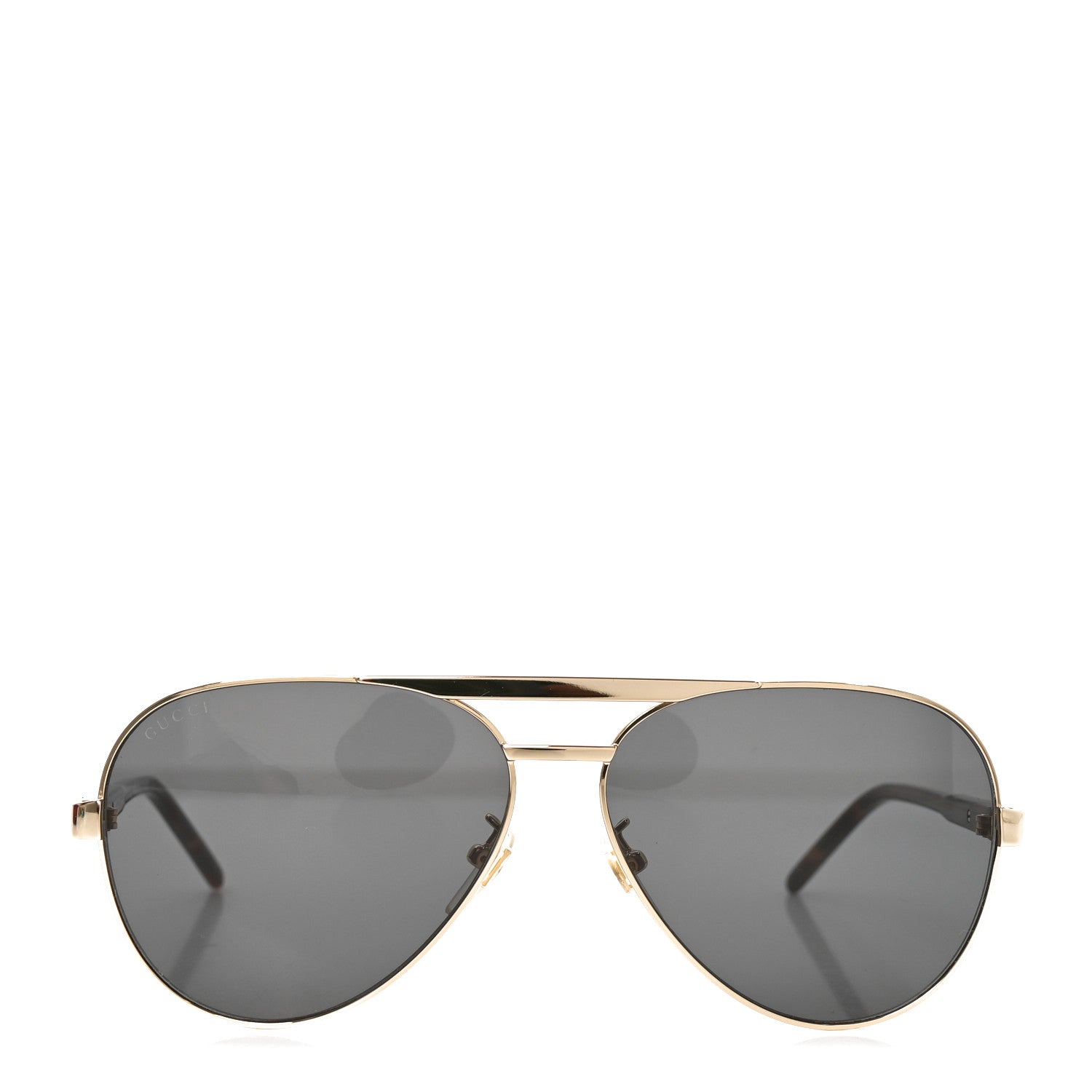 Gucci Acetate Aviator Sunglasses GG1163S Gold Tortoise 2 of 7