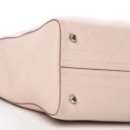 Christian Dior Grained Calfskin Cannage Medium Ultradior Tote Rose Poudre 6 of 14