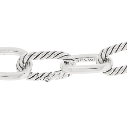 David Yurman Sterling Silver 18K Yellow Gold 11mm Madison Chain Necklace 3 of 3