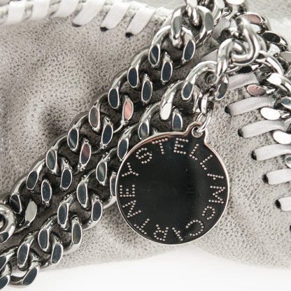 Stella McCartney Shaggy Deer Falabella Fold Over Tote Grey 9 of 9