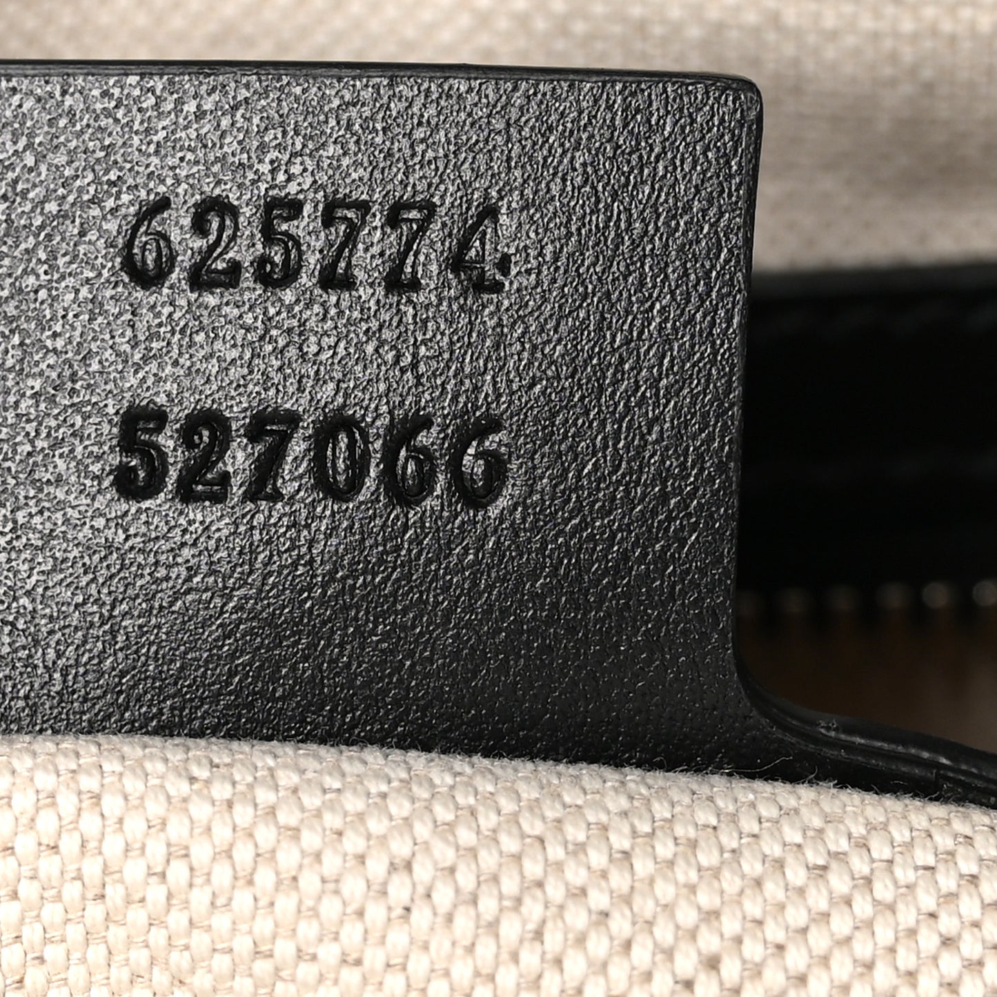 Calfskin GG Tennis Embossed Tote Bag Black