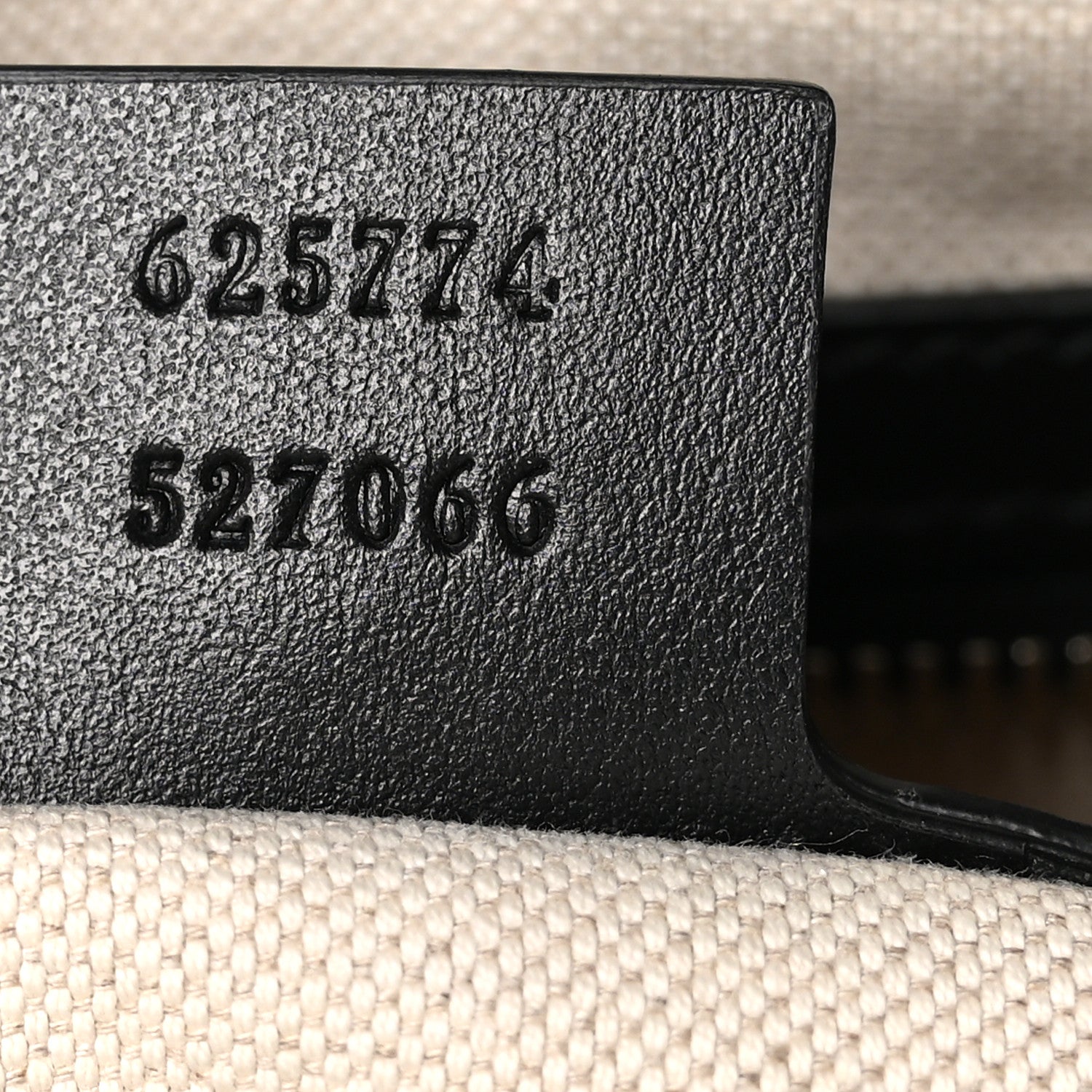 Gucci Calfskin GG Tennis Embossed Tote Bag Black 7 of 10