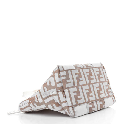 Fendi Nylon Zucca Tote Beige 3 of 5