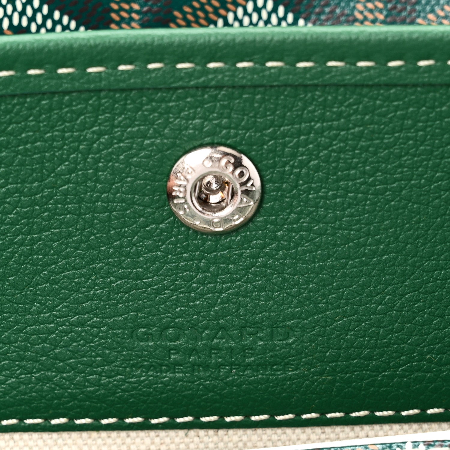 Goyard Goyardine Boheme Hobo Green 7 of 11
