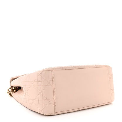 Christian Dior Lambskin Cannage Large Miss Dior Flap Rose Poudre 4 of 10