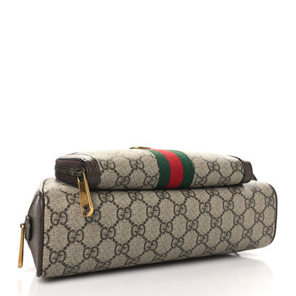 Gucci GG Monogram Web Ophidia Toiletry Case Beige 4 of 10