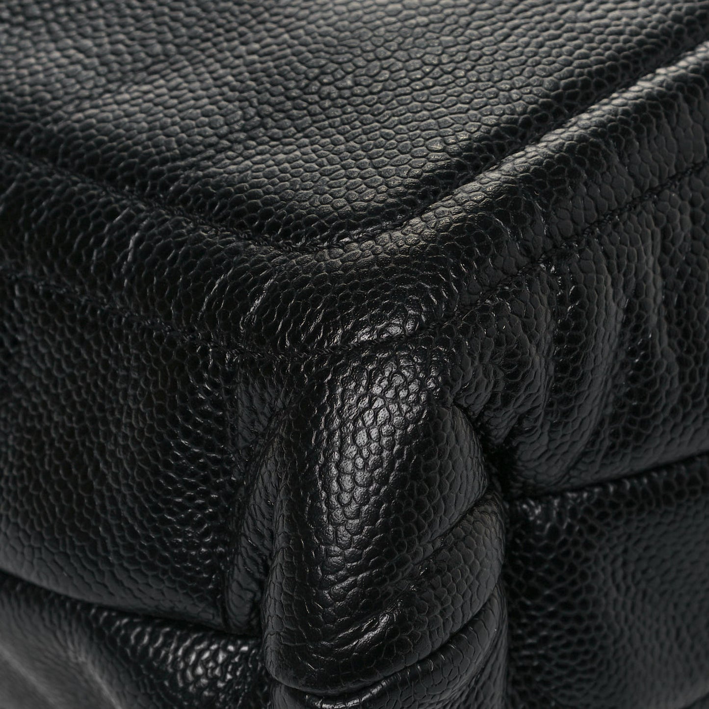 Caviar CC Timeless Shoulder Bag Black