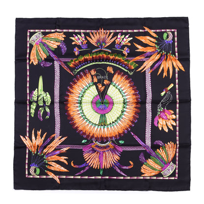 Hermes Silk Brazil Scarf 90 1 of 4