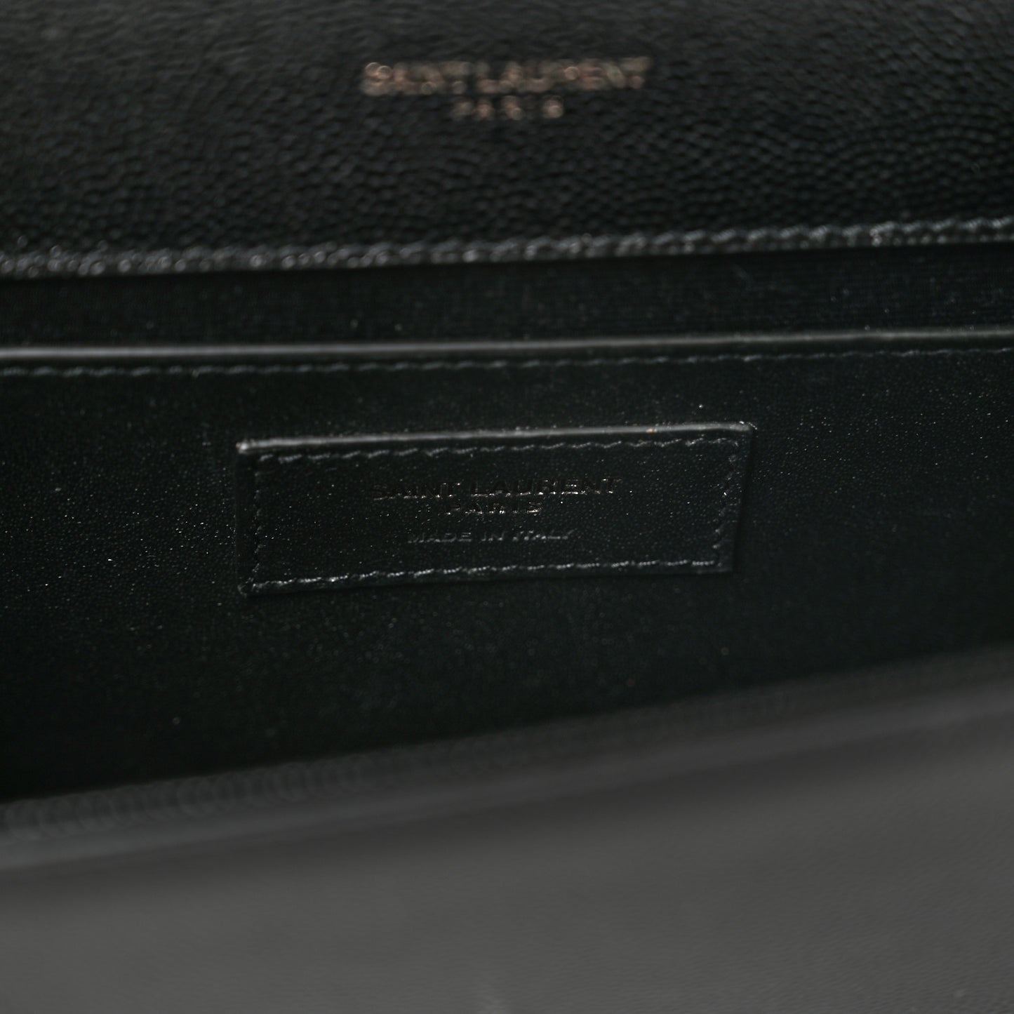 Grain De Poudre Small Monogram Kate Satchel Black
