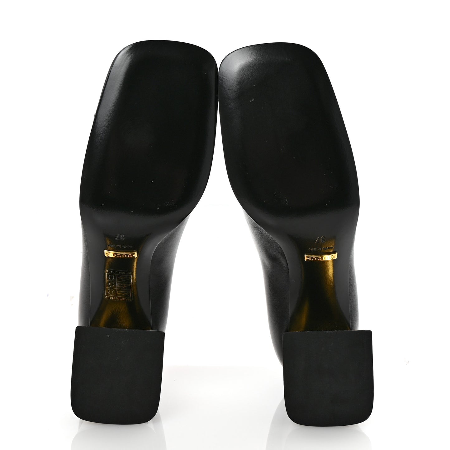 Malaga Kid Horsebit 75mm Pumps 37 Black