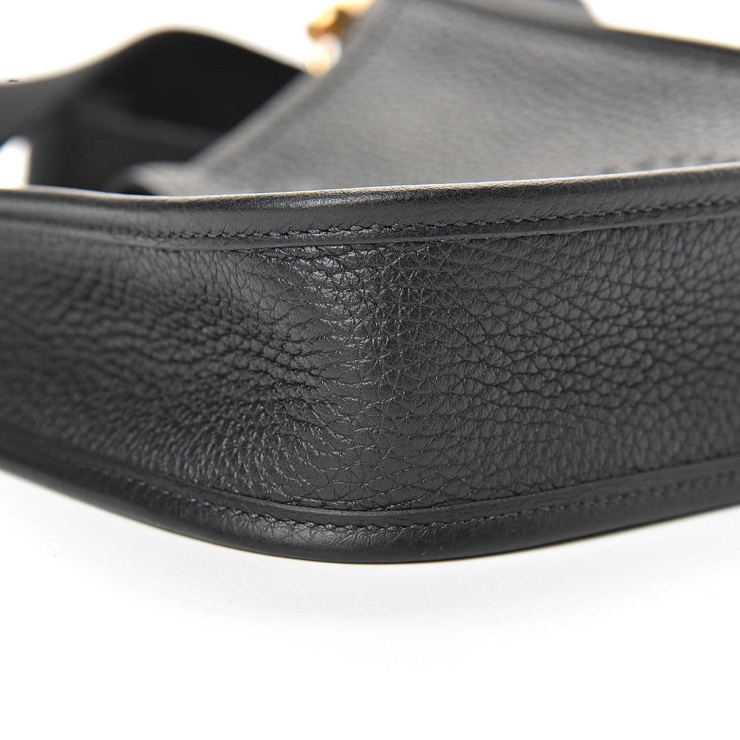 Hermes Taurillon Clemence Evelyne TPM Black 8 of 10