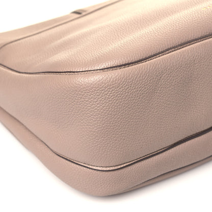 Marc Jacobs Calfskin Interlock Courier Messenger Taupe 11 of 13