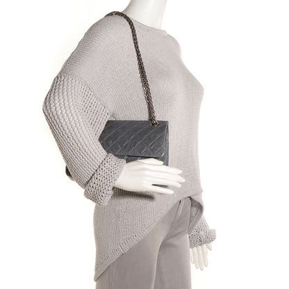 Chanel Aged Calfskin Quilted 2.55 Reissue 225 Grey 2 of 9