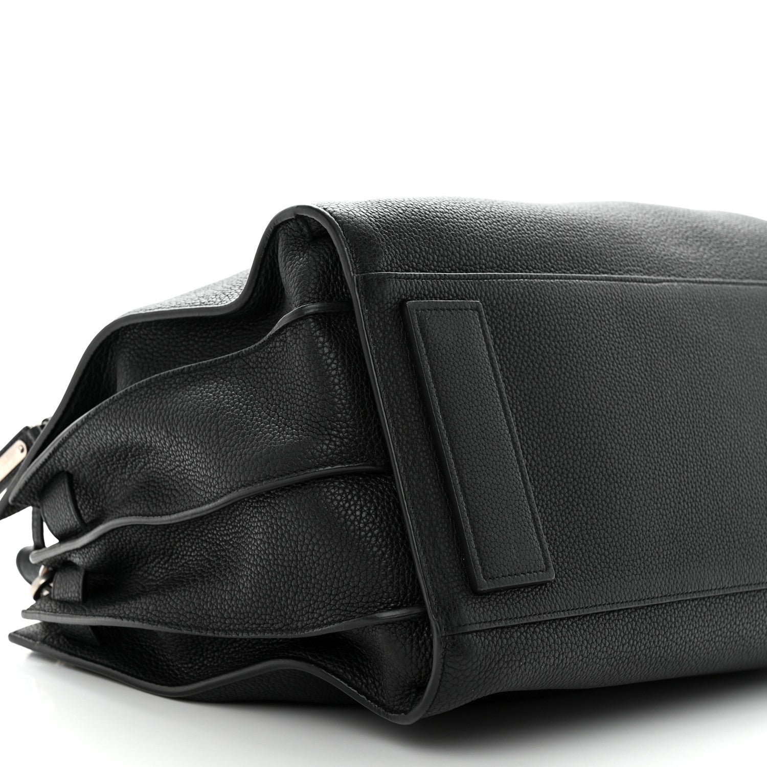 Saint Laurent Grained Calfskin Medium Souple Sac De Jour Black 9 of 10