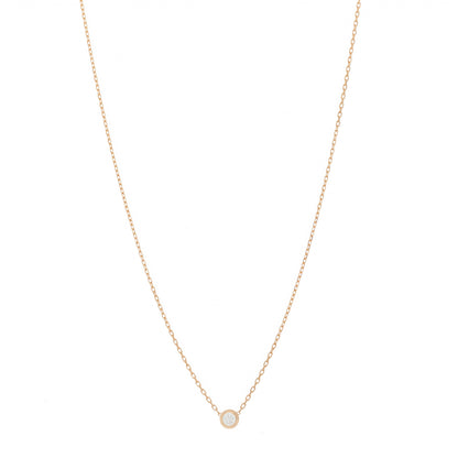 Cartier 18K Pink Gold Diamond LM D'Amour Pendant Necklace 1 of 6