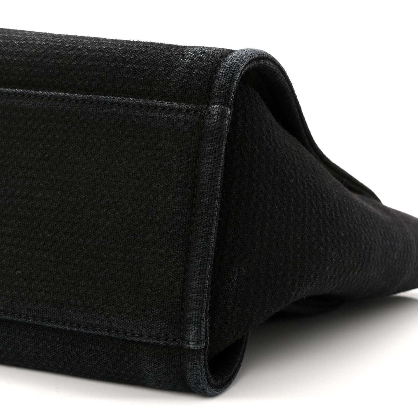 Mixed Fibers Small Deauville Tote Black