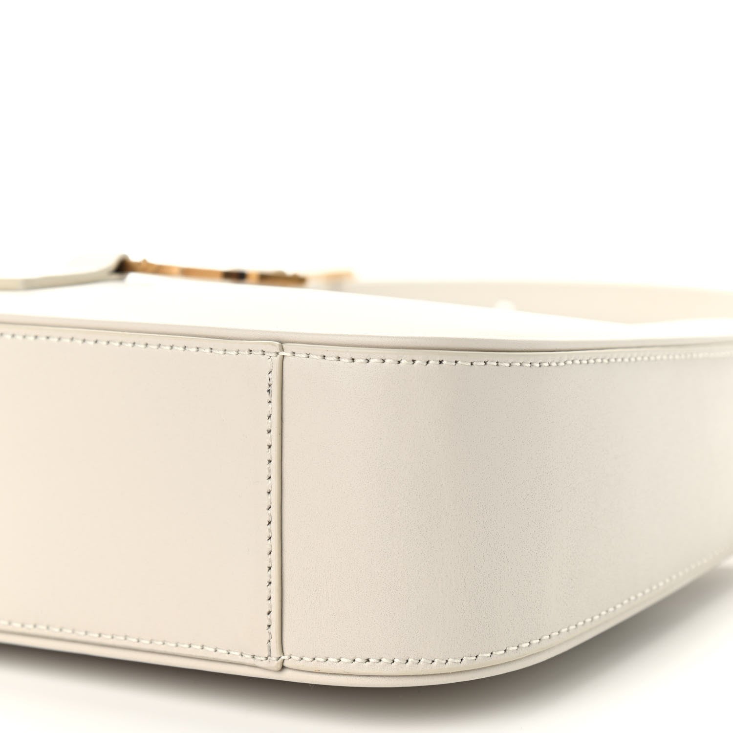 Saint Laurent Smooth Calfskin Le 5 A 7 Hobo Blanc Vintage 9 of 9