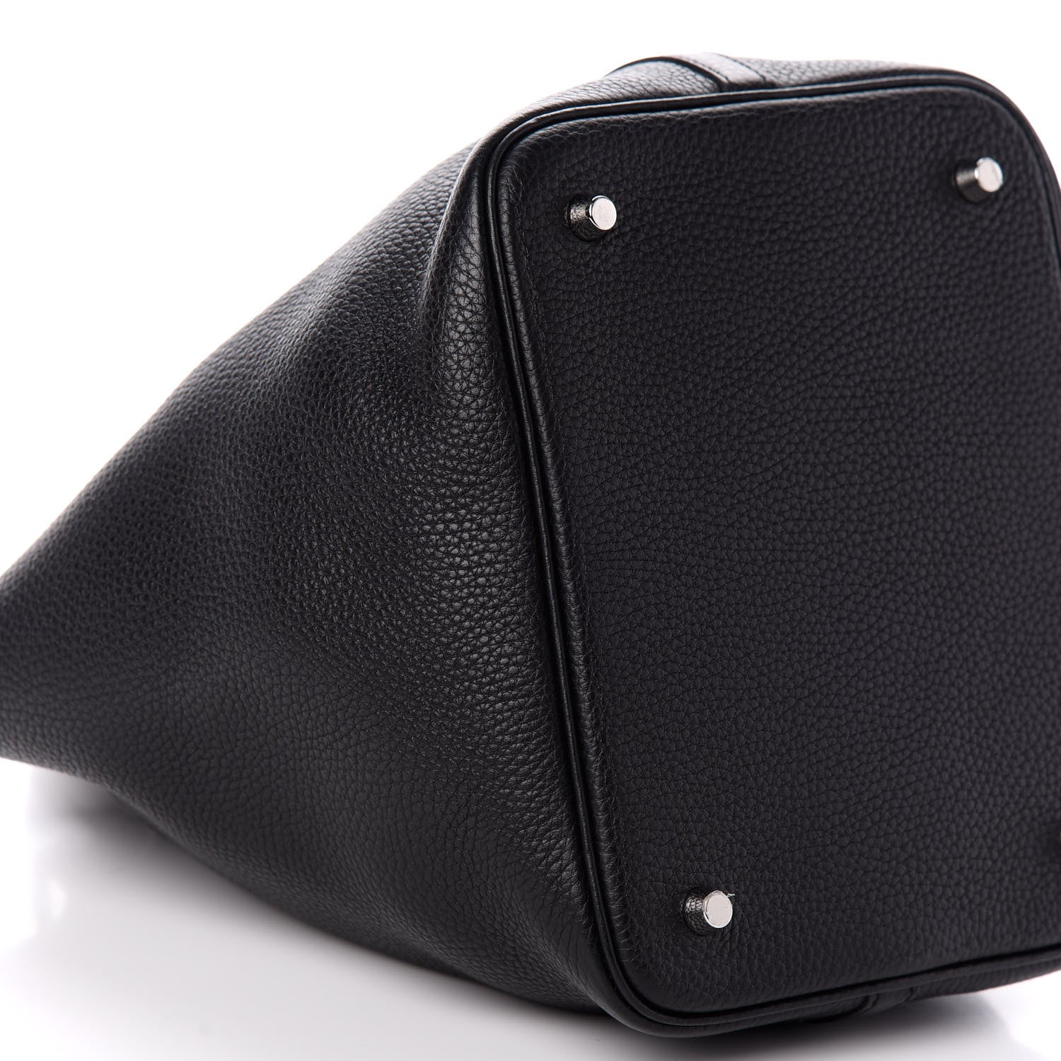 Hermes Taurillon Clemence Picotin Lock 22 MM Black 9 of 10