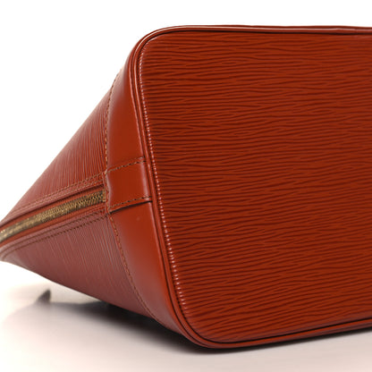 Louis Vuitton Epi Alma PM Kenyan Fawn 8 of 9