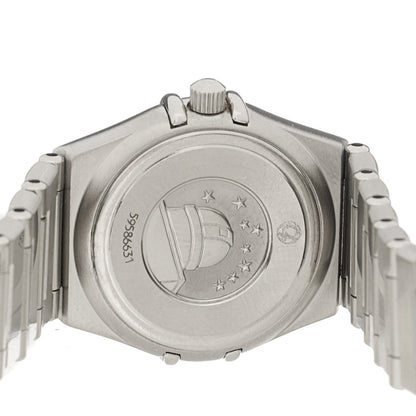 Omega Stainless Steel 22mm Constellation Quartz Watch White 1562.30 3 of 5