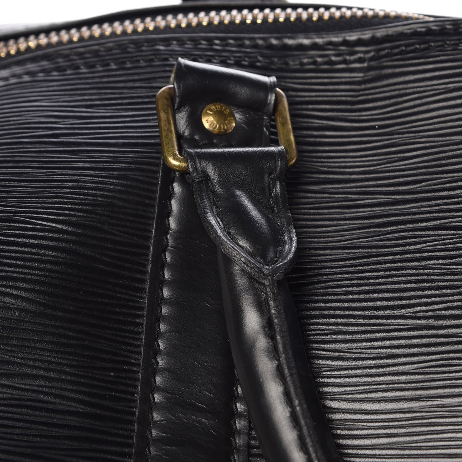 Louis Vuitton Epi Keepall 60 Black 8 of 21