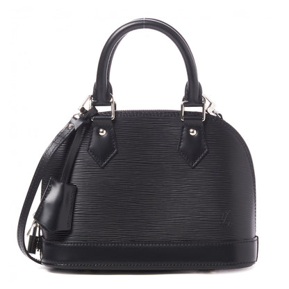 Louis Vuitton Epi Alma BB Black 2 of 17