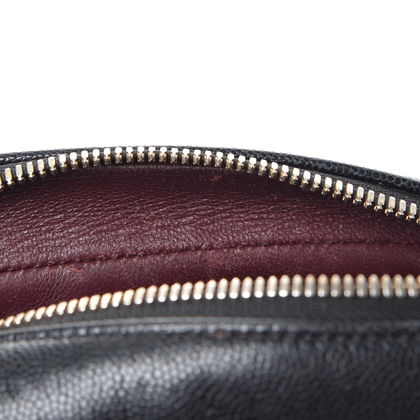 Caviar Quilted Business Affinity Camera Case Black
