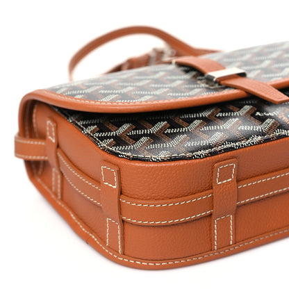 Goyard Goyardine Belvedere II PM Messenger Bag Black Gold 8 of 9