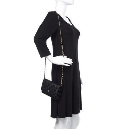 Chanel Caviar Quilted Wallet On Chain WOC Black 2 of 11