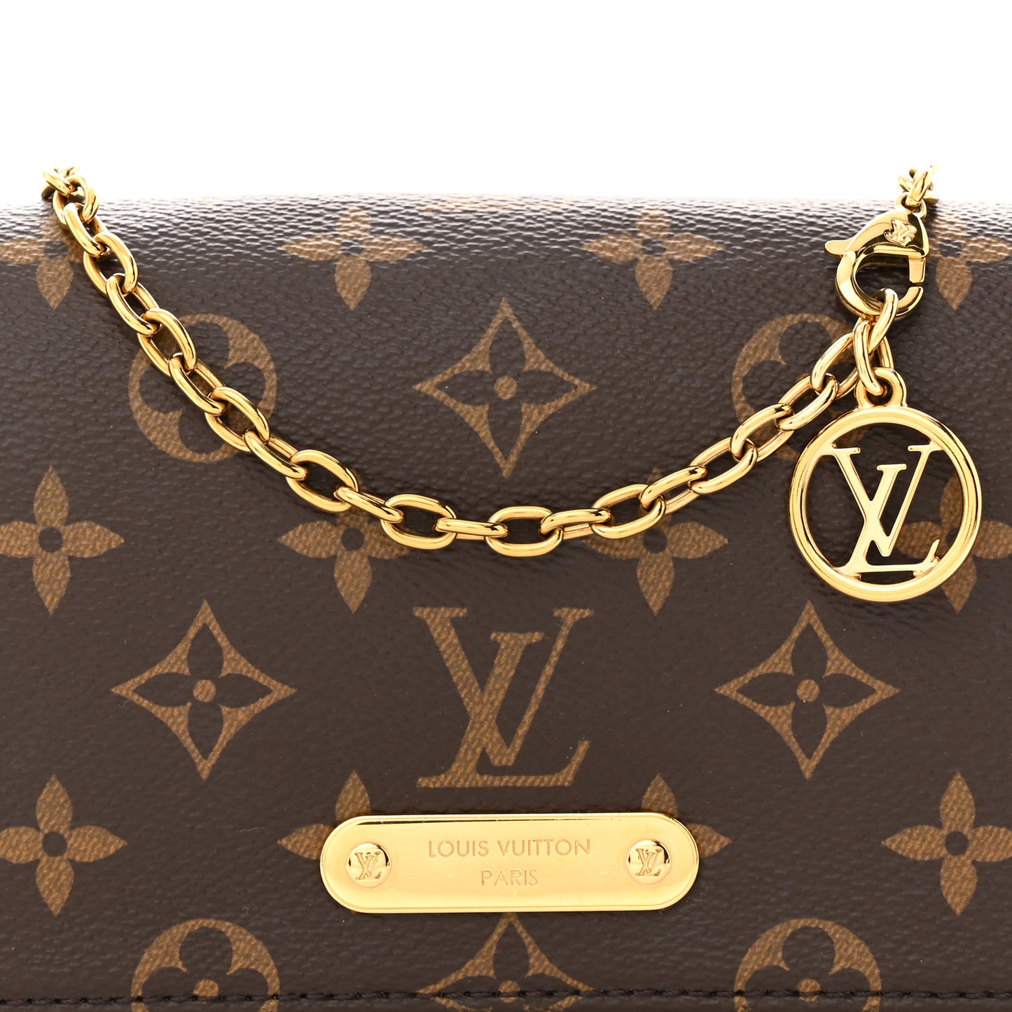 Monogram Lily Wallet On Chain