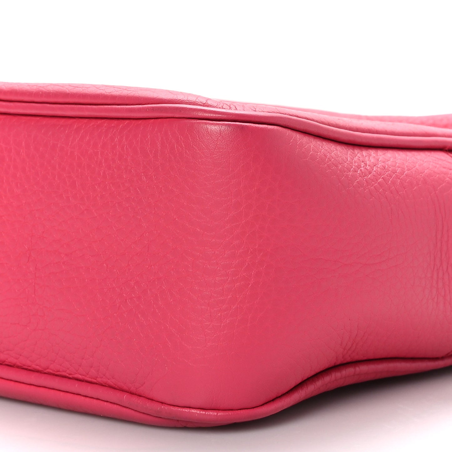Pebbled Calfskin Small Soho Disco Bag Pink