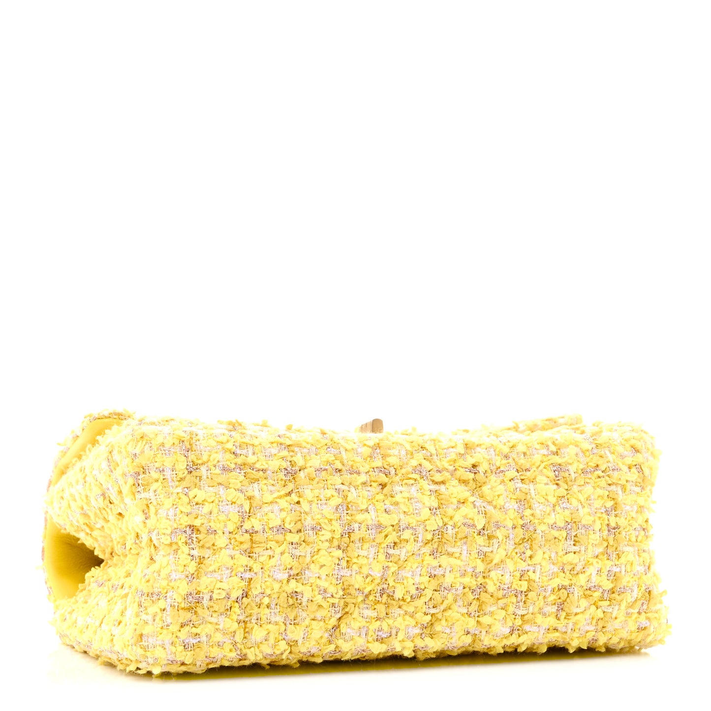Tweed Quilted 2.55 Reissue Mini Flap Yellow