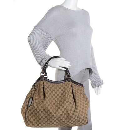 Gucci Monogram Large Sukey Tote Brown 2 of 7