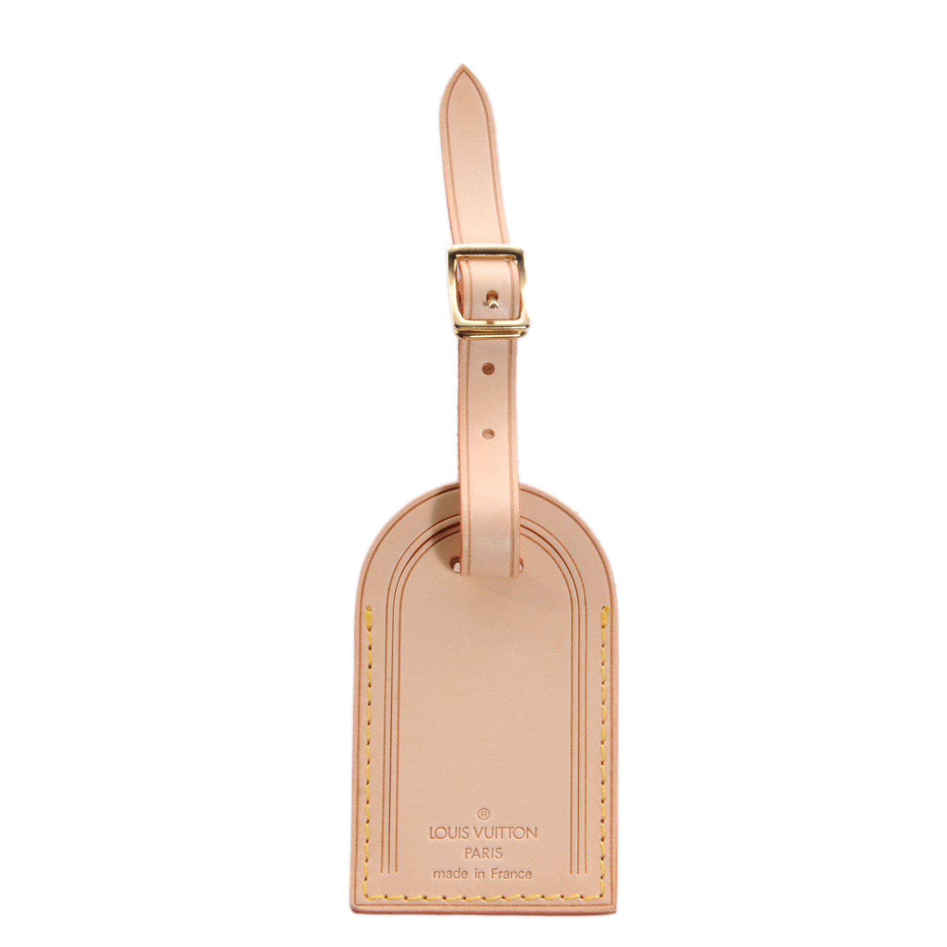 Louis Vuitton Vachetta Leather Luggage Tag 1 of 4