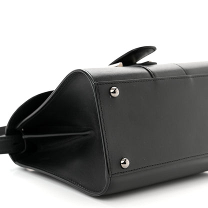 Delvaux Box Calfskin Mini Brillant Satchel Black 9 of 10