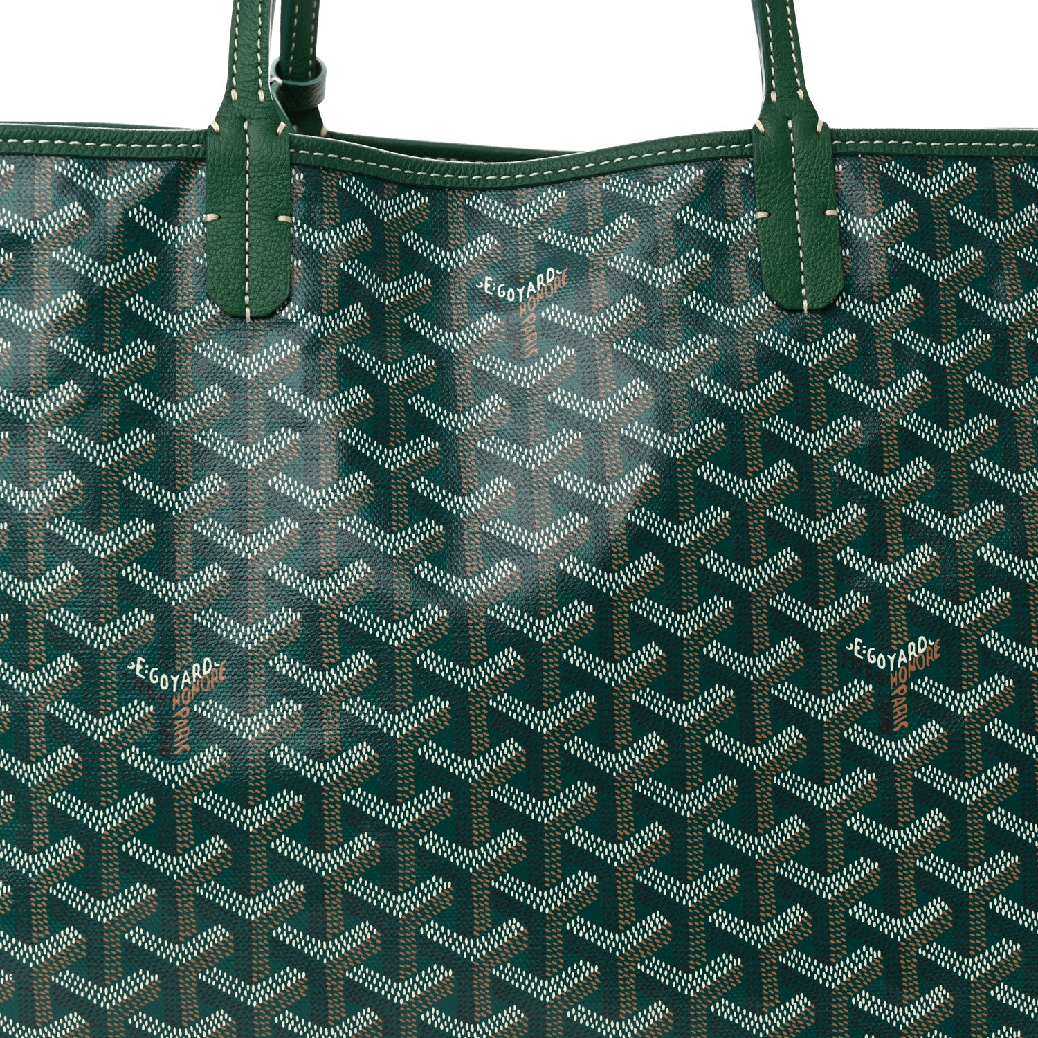 Goyard Goyardine Saint Louis PM Green 9 of 11