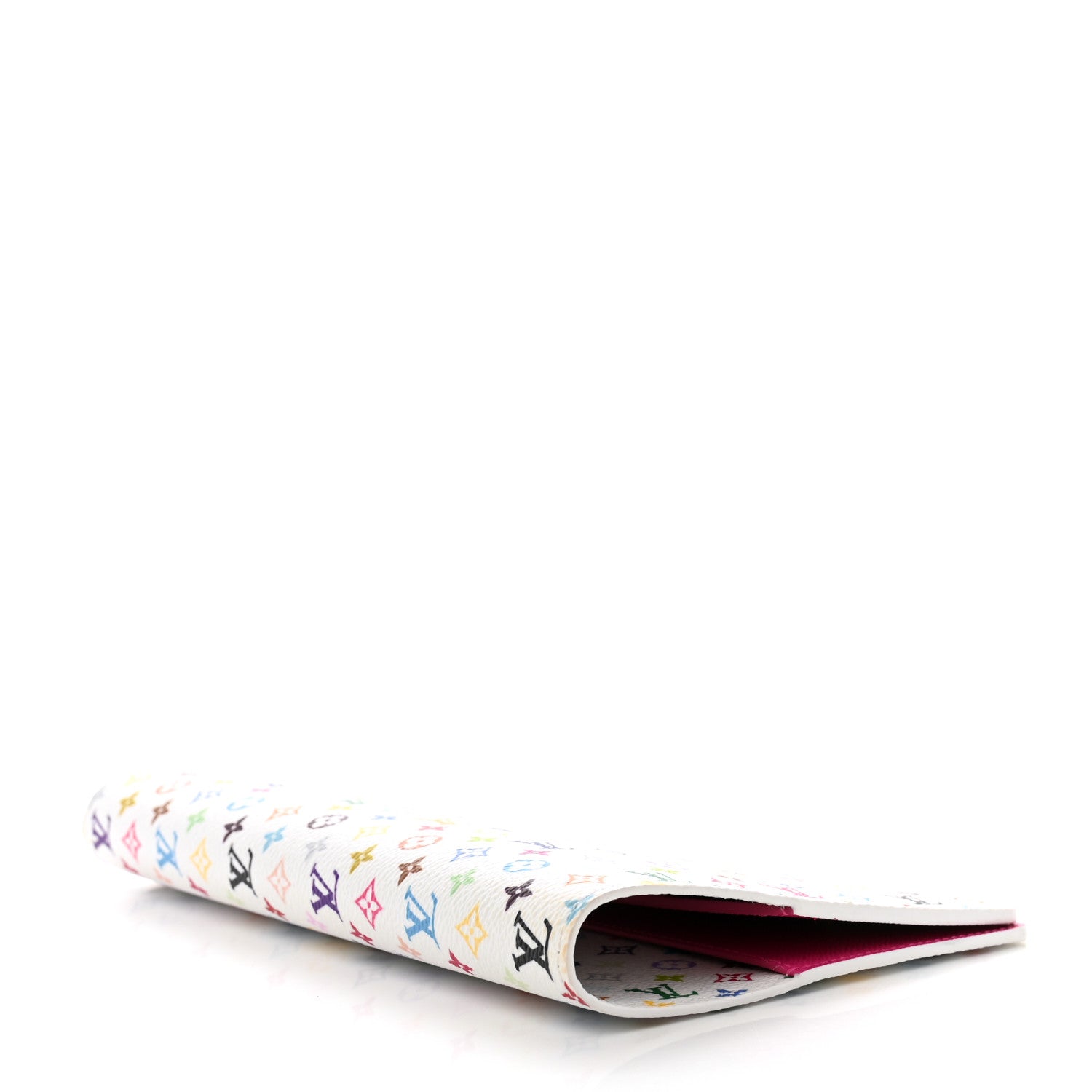 Louis Vuitton LV X TM Monogram Multicolor Emily Notebook Cover MM White 4 of 7