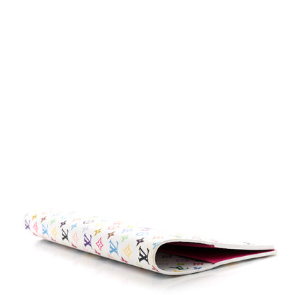 Louis Vuitton LV X TM Monogram Multicolor Emily Notebook Cover MM White 4 of 7